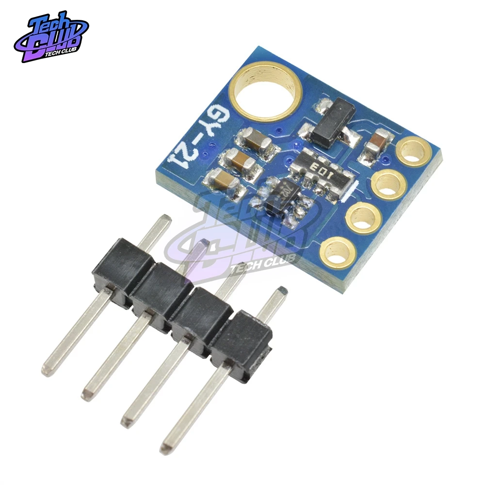 Цифровой модуль индикатора температуры и влажности GY 21 HTU21D IIC/I2C для