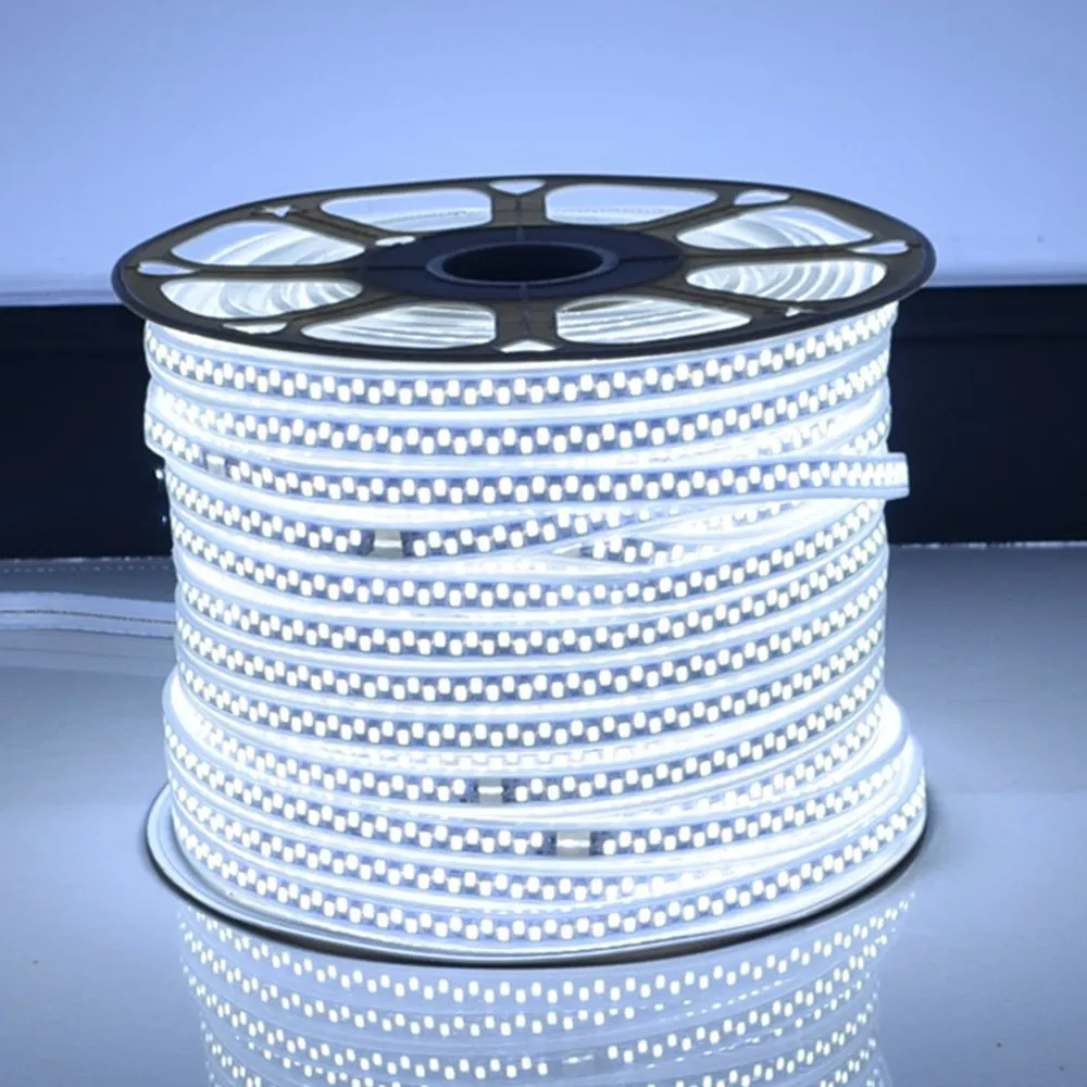 

SMD 220V LED Strip 5730 High Safety High Brightness 180leds/m Flexible LED Light Outdoor Waterproof 220v LED Strip Light