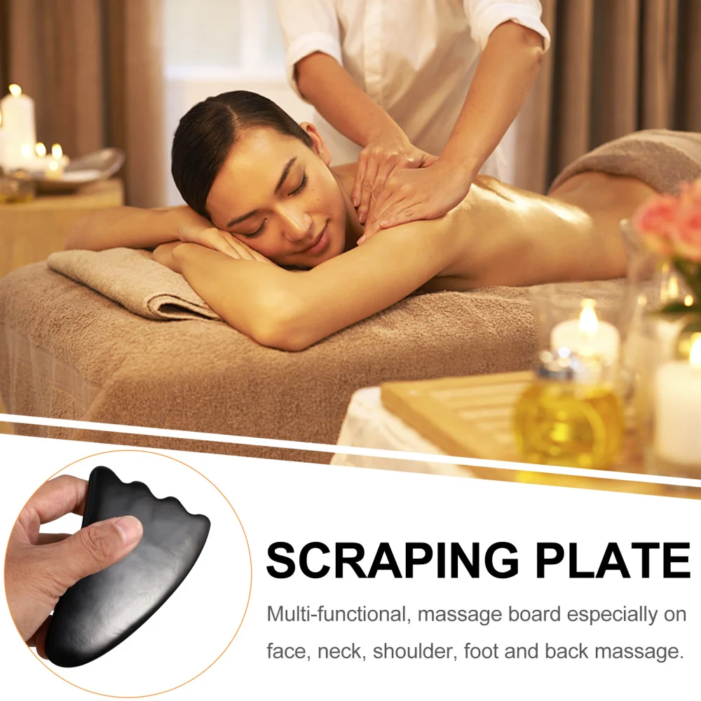 

Handheld Scraping Plate Ox Horn Scraping Board Body Massager Scraping Board