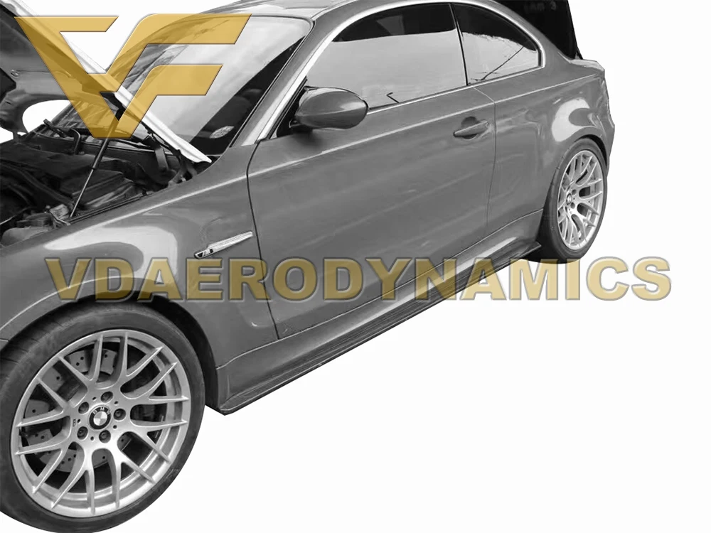 Подходит для 11 12 BMW 1 серии E82 1M Coupe VAD V юбки из углеродного волокна|Амортизаторы| |