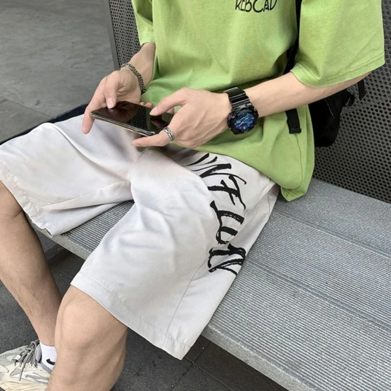 Спортивные шорты для отдыха мужские летние Корейская версия в гонконгском стиле