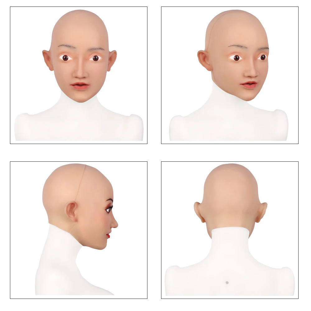 Мягкая силиконовая маска для женскую одежду Косплэй Эльза женский манекен