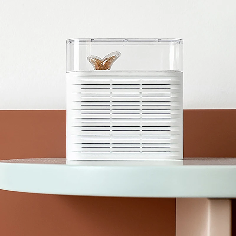 

Household Dehumidifier, Recyclable Color-Changing Plant Moisture Absorption Dryer, Mini Portable Dehumidifier-US Plug
