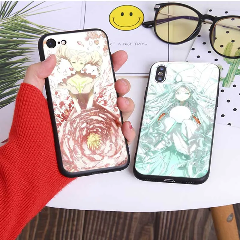 Для iPhone X XS MAX XR 7 8 6 6S plus 5s SE Прозрачный мягкий силиконовый чехол для телефона Милая