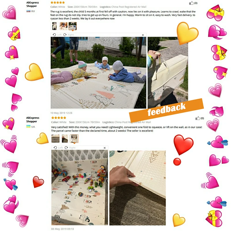 Детский Блестящий игровой коврик, Складной Игровой Коврик-головоломка для младенцев, 200*150*1 см, пенопластовый коврик для ползания, упаковка и игровой матрас