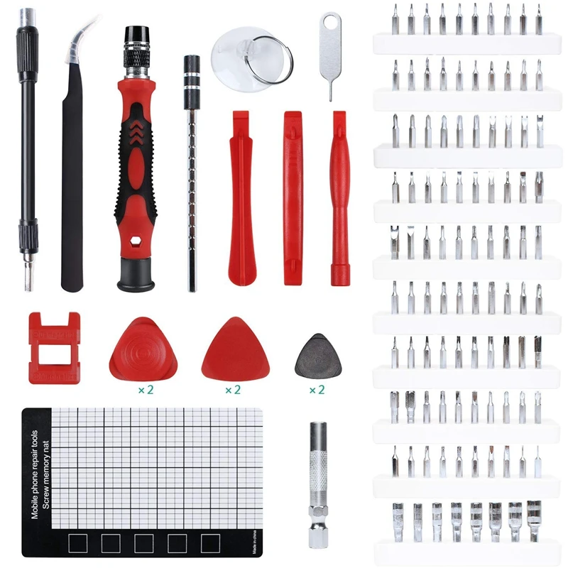 Минимальный набор прецизионных отверток 115 в 1 Набор с чехол для iPhone компьютера ПК