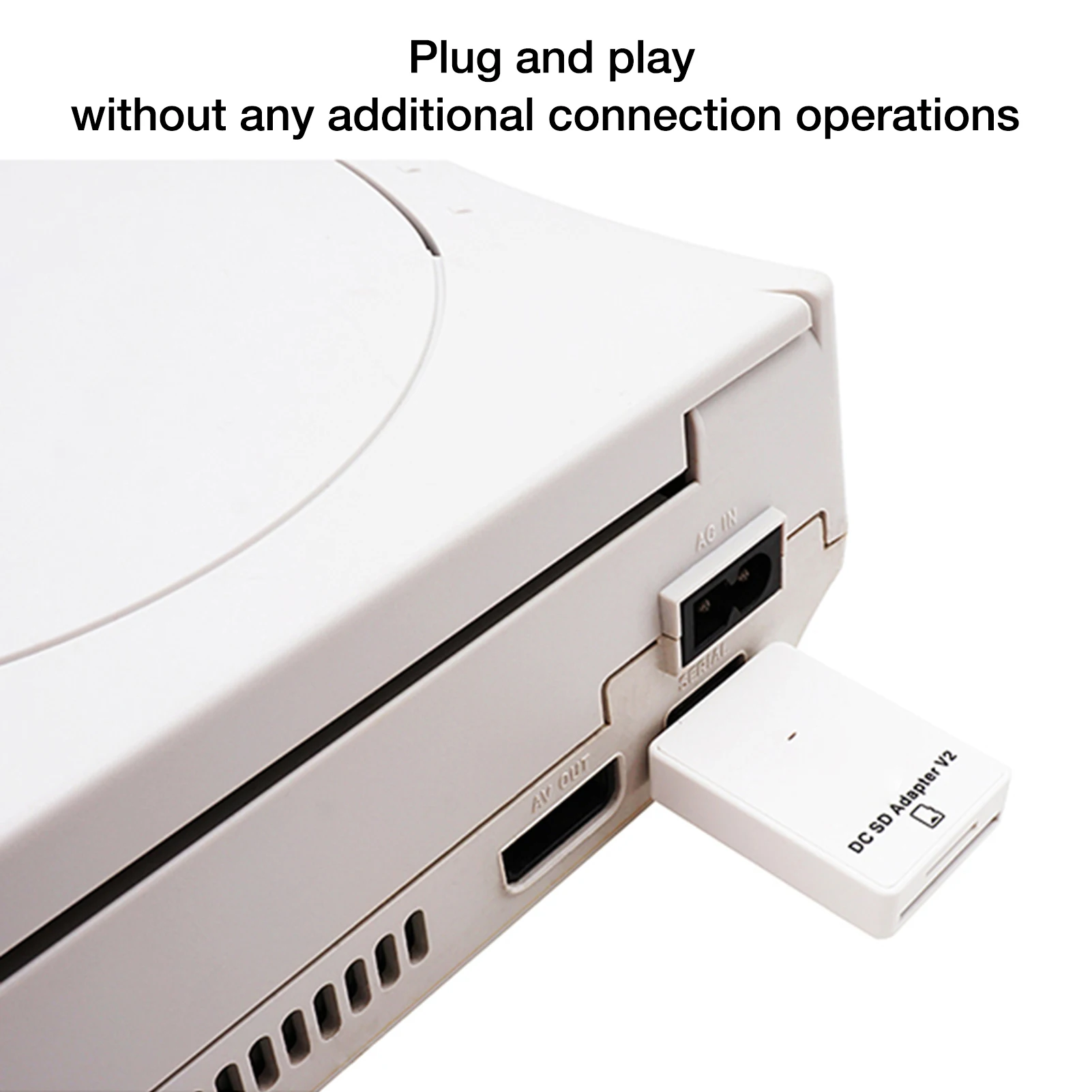 For Sega DC Card Reader With CD SEGA Dreamcast TF Micro SD/DC Dreamshell V4.0 Game Console Hot | Электроника