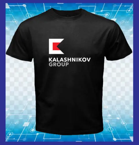 

Kalashnikov Group Logo Sniper Assault Rifle Men'S T-Shirt 2019 New Summer Men Cotton Cool Short Sleeve Tee Shirts