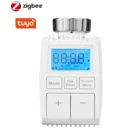 Термостатический клапан радиатора Tuya ZigBee Gateway, программируемый на неделю умный термостат для отопления, радиатор с голосовым управлением и управлением через приложение