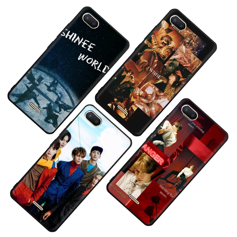 Силиконовый чехол для телефона EWAU SHINee KPOP Boy group Xiaomi Redmi Note 4 4X 5 6 7 8 Pro 5A