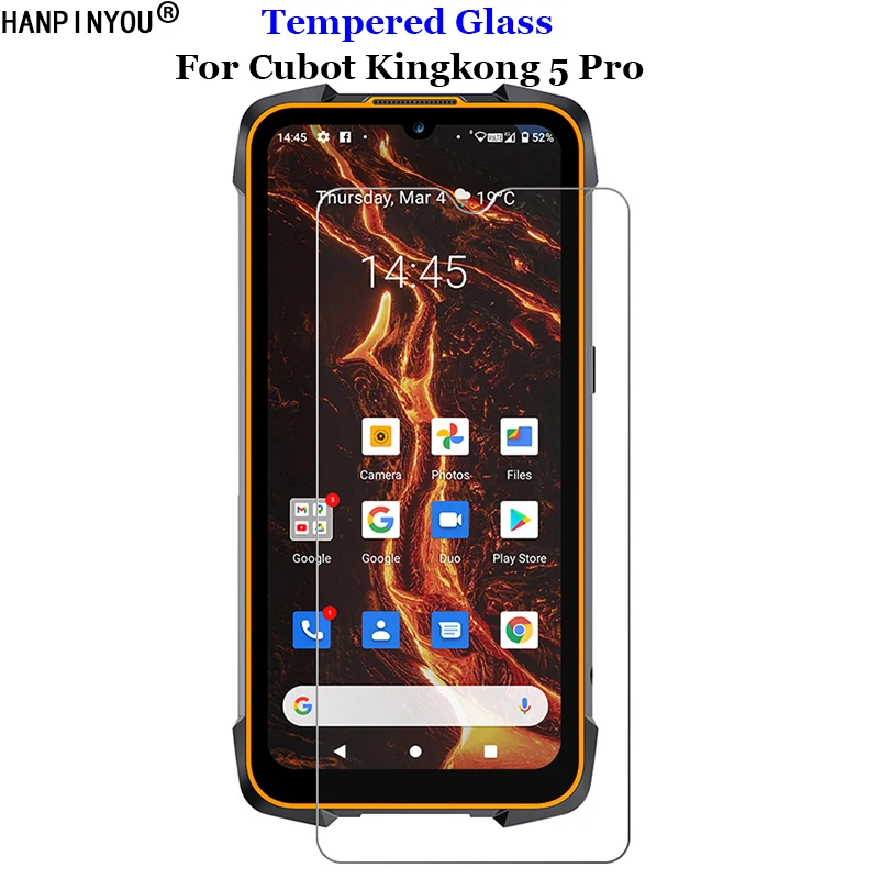 Для Cubot Kingkong 5 Pro 6 088 &quotпрозрачное закаленное стекло 9H 2.5D Премиум Защитная пленка