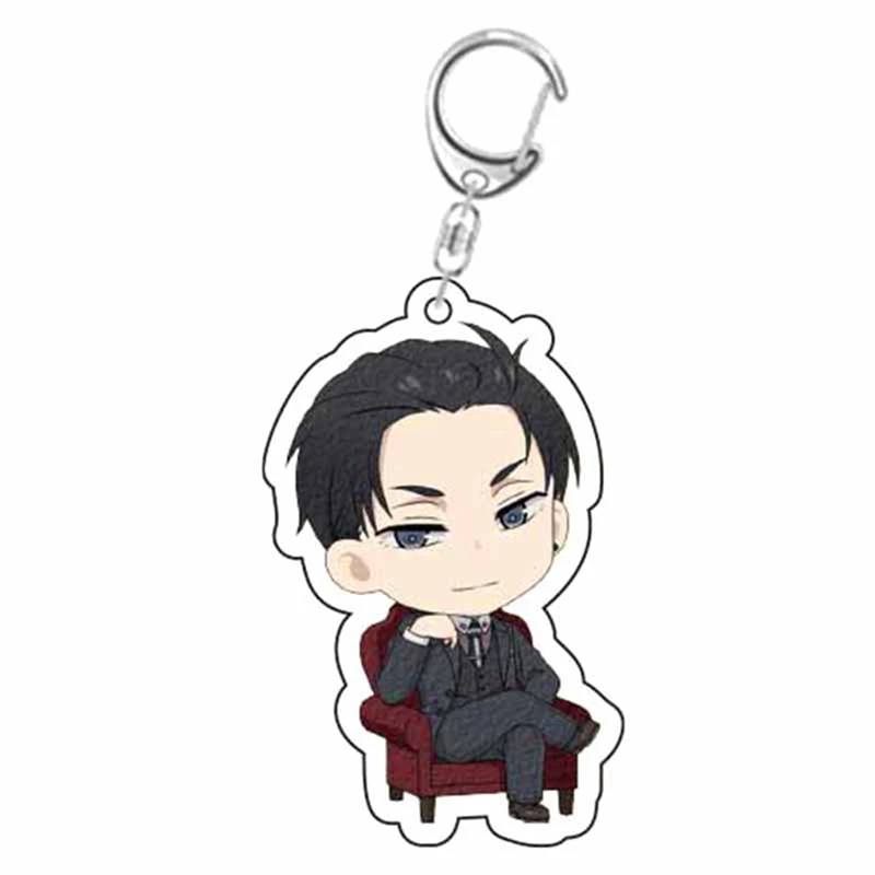 

Anime The Millionaire Detective Balance Kanbe Daisuke Cosplay Acrylic Figure Keychain Keyring Bag Pendant Gift
