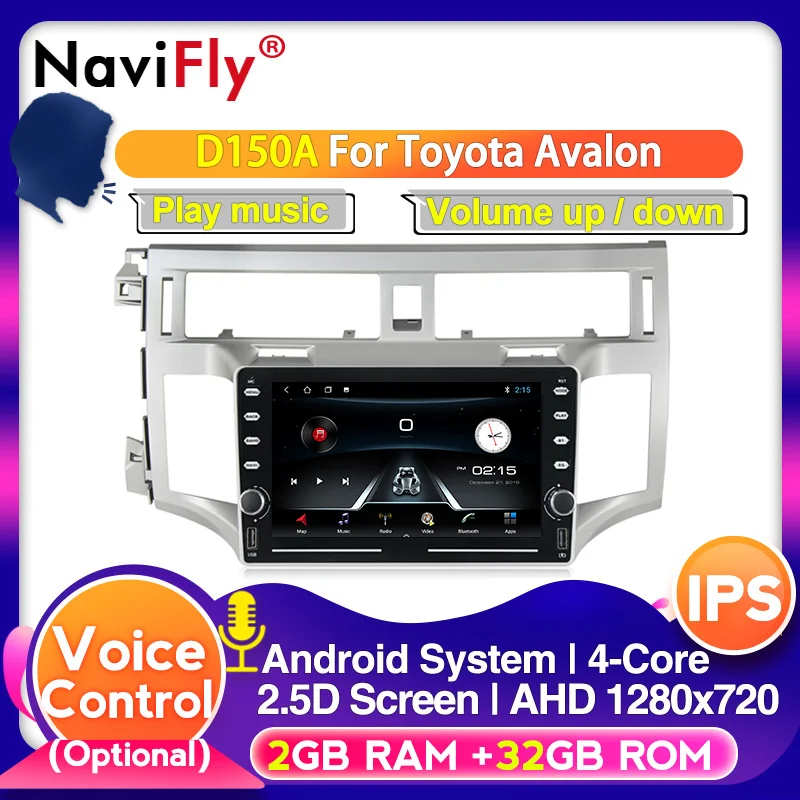 Android автомобильный радиоприемник с навигацией GPS плеер для Toyota Avalon 2006 2007 2008 2009 2010 4G