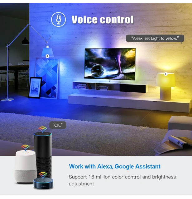 WiFi Smart Home LED Bulb RGB CW E27 LED Lamp Voice Control Color Changes Dimmable Work With Amazon Alexa Google Tuya Smart Life cheap Loginovo CN(Origin) ROHS 2700K~6500K Tuya Wifi Led Bulb 2835 Bedroom AC85-265V 500 - 999 Lumens Globe 50000h 125mm LED Bulbs WiFi Smart Home LED Bulb RGB CW E27 LED Lamp Voice Control Color Changes Dimmable Work With Amazon Alexa Google Tuya Smart Life cheap Loginovo CN(Origin) ROHS 2700K~6500K Tuya Wifi Led Bulb 2835 Bedroom AC85-265V 500 - 999 Lumens Globe 50000h 125mm LED Bulbs