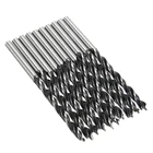 Набор спиральных сверл по дереву, с 3 канавками, 10 шт.