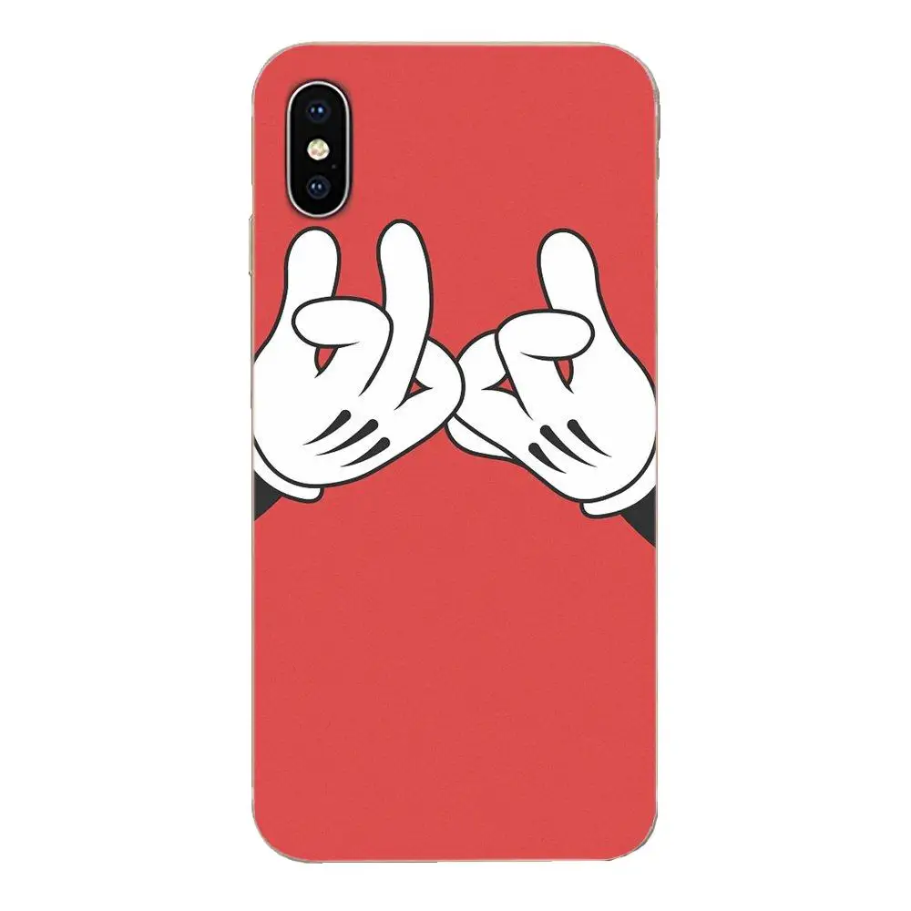 Чехол для мобильного телефона Samsung Galaxy A51 A71 A81 A90 5G A91 A01 S11 S11E S20 Plus Ultra Mouse Finger