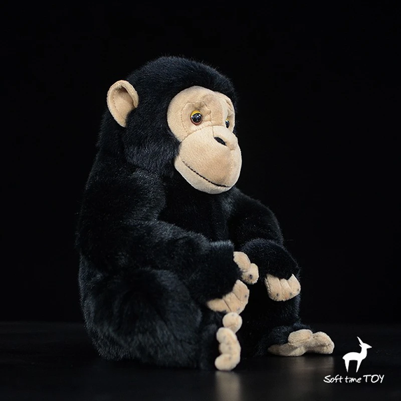 Rare Large Dolls Real Life Chimpanzee Toys Plush Stuffed Model Soft Children'S Birthday Gift Favorites Stores | Игрушки и хобби