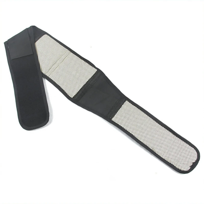 1Pc Adjustable Neoprene Double Pull Magnetic Lumbar Support Lower Back Belt Brace Pain Relief Band Waist | Красота и здоровье