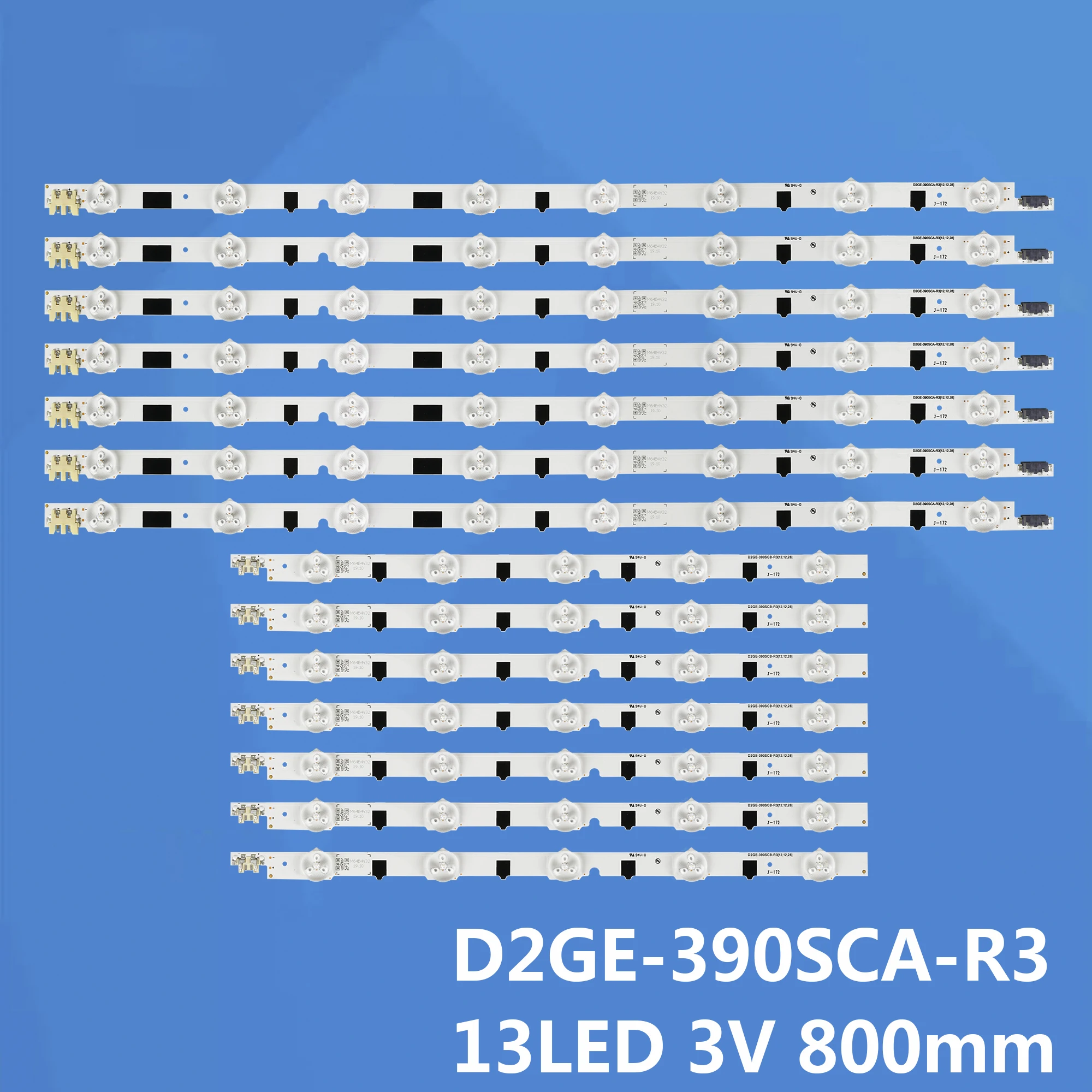

14pcs LED strip 2013SVS39F D2GE-390SCA-R3 D2GE-390SCB-R3 For Samsung UE39F5000 UE39F5500 UE39F5370 UA39F5008AR UA39F5088AR