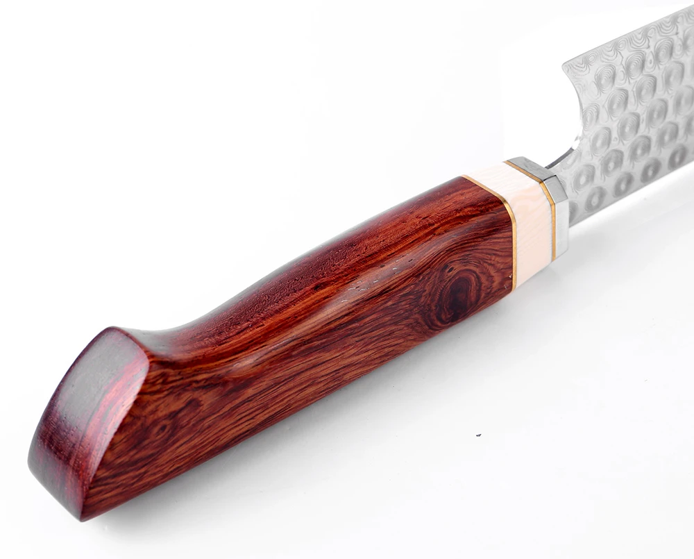 XITUO нож шеф повара Дамасская сталь 110 слоев Santoku Мода японское Мясо Кливер фрукты