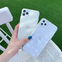 Luxury IMD Shell Pattern Clear Phone Covers for Samsung S21 FE S20 Plus Note 20 Ultra Case S10 Lite Note10 Pro A80s Mobile Shell