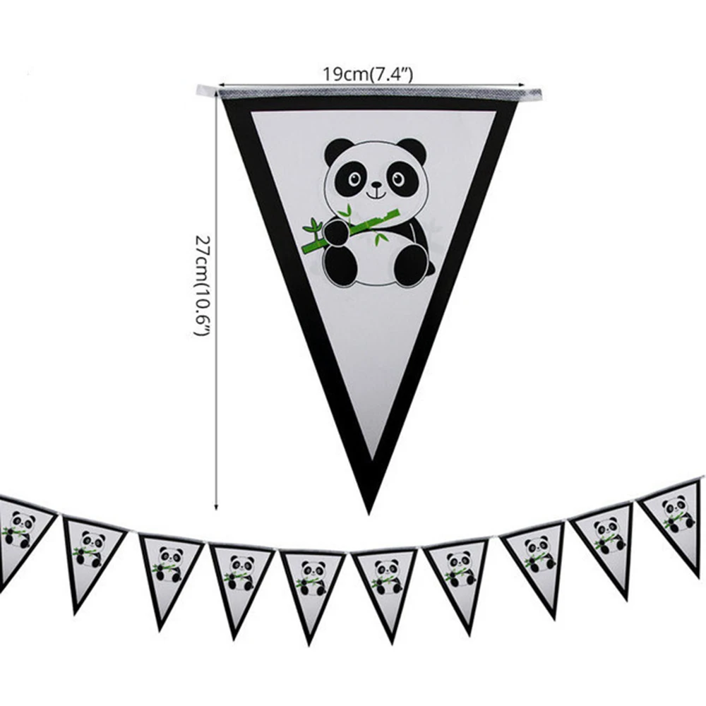 Декоративные реквизиты для вечеринки в честь Дня Рождения панды и набор столовых