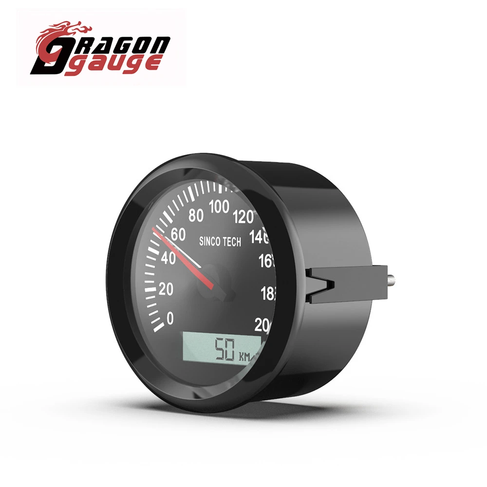 Универсальный GPS-Спидометр DRAGON 85 мм 200 км/ч 12 В 24 | Автомобили и мотоциклы