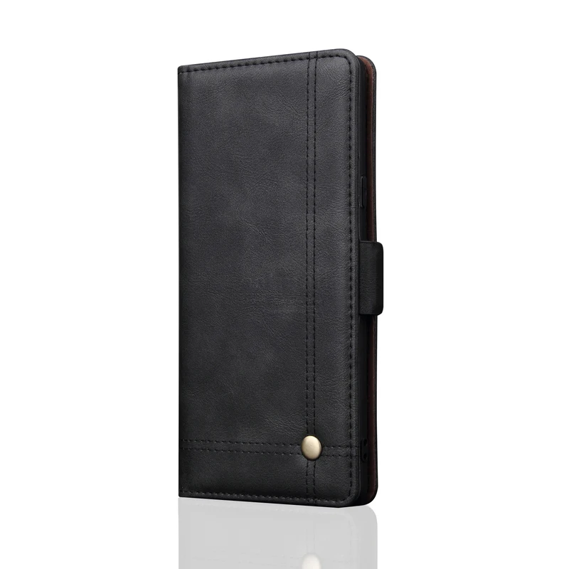 Роскошный тонкий кожаный чехол в стиле ретро для Samsung Note 9 бумажник с подставкой