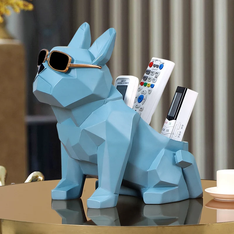 2019 скульптура Bulldog Искусство ремесло орнамент подарок на день рождения