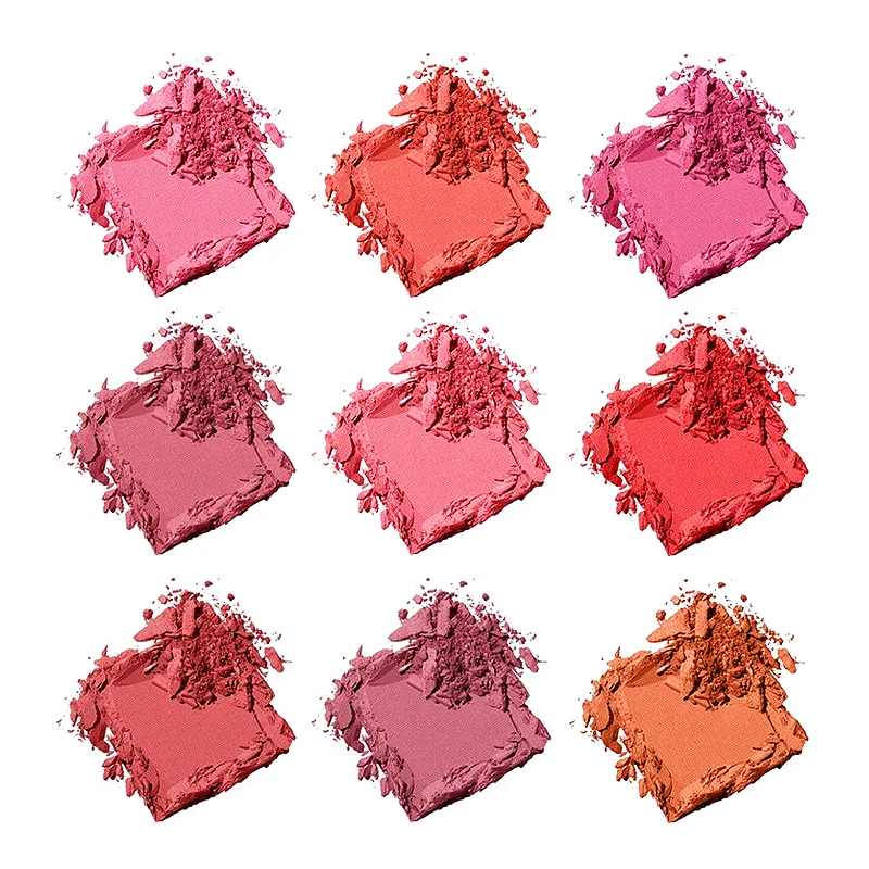 Профессиональный макияж Румяна Долгое 9 Цвета минералов порошок Ретро Face Base Bronzers