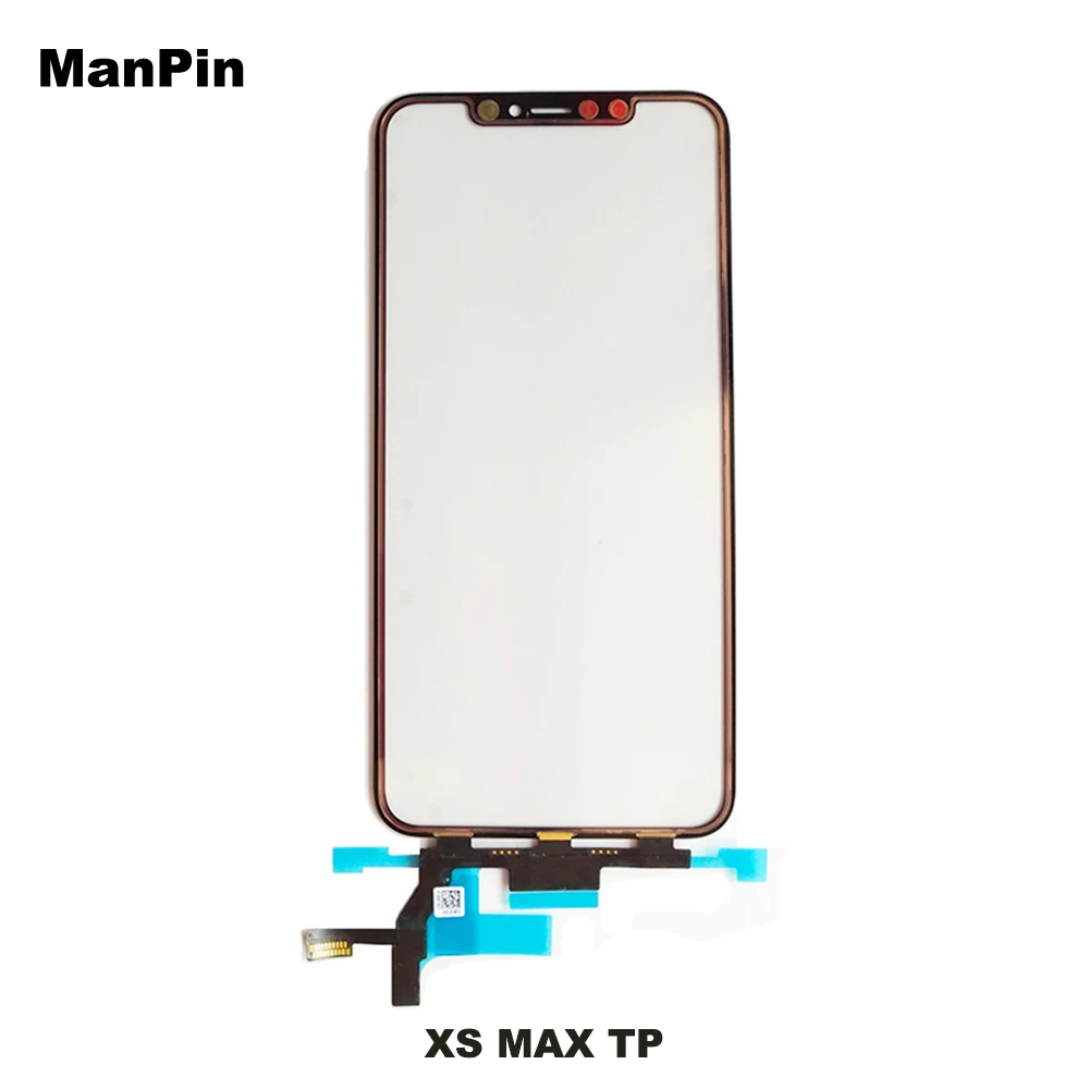 2pcslot glass for iphone touch screen with flex cable 11pro max 11 xs max x xr display panel replace mobile phone repair parts free global shipping