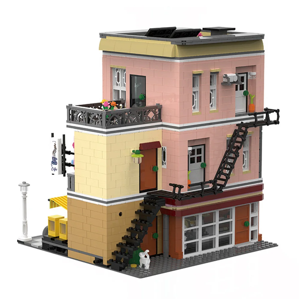 

UG10180 Baking House Building Model Assembled Building Blocks DYI Cabin Toys for Children
