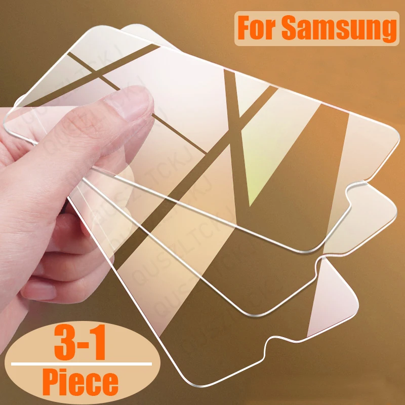 

3-1PCS Tempered Glass For Samsung Galaxy A51 A71 A32 A72 Screen Protector A50 A71 M51 M31 S A M 9 90 80 70 60 41 40 30 21 31 5G