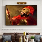 Абстрактная фотография старинного греческого солдата настенное искусство домашний декор живопись плакат и печать для гостиной