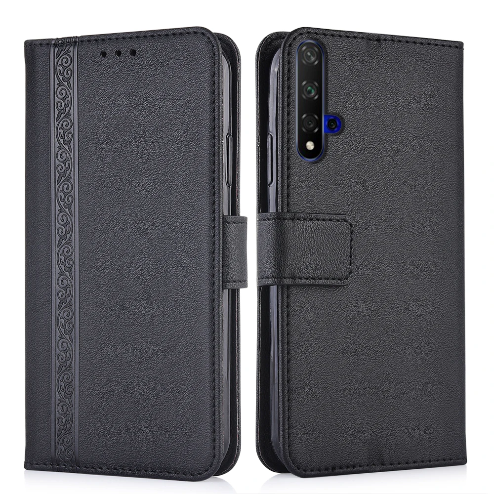 Роскошный кожаный чехол книжка с бумажником для Huawei Honor 20 YAL L21 AL00 TL00 6 26 ''Чехол