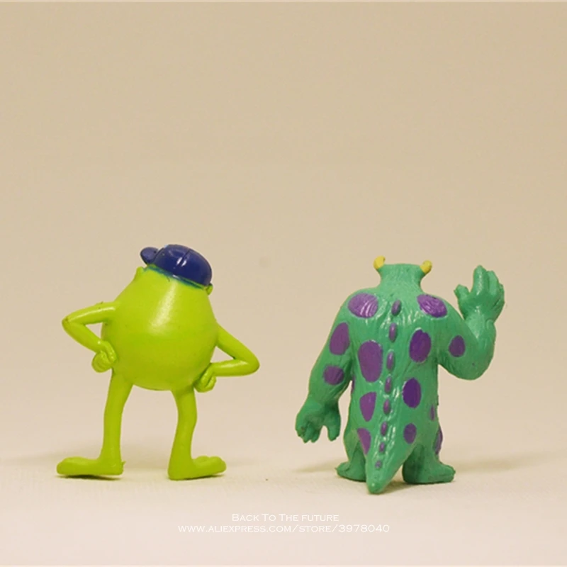Disney Monsters Universal Wazowski Sullivan 3 5 см 2 шт./компл. фигурки аниме коллекционная фигурка