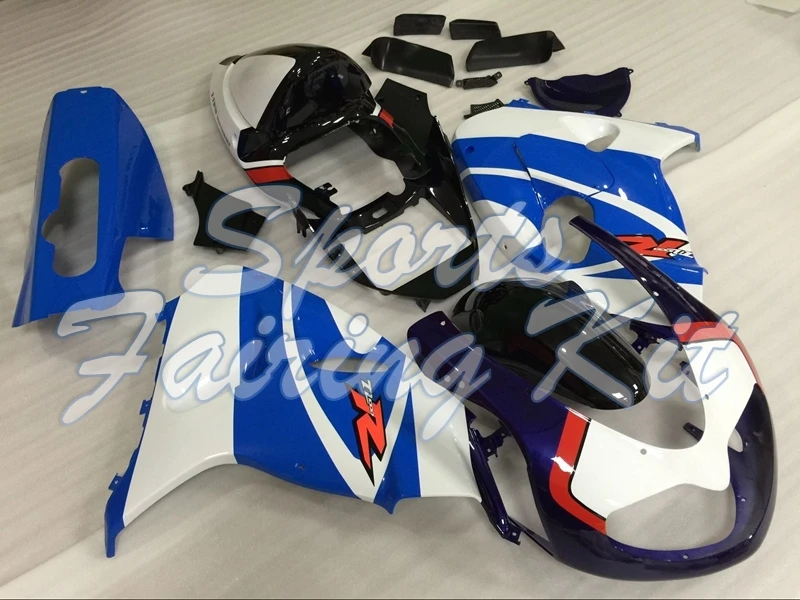 Обтекатель для TL1000R 1998 2002 синие обтекатели из белого пластика SUZUKI 99 набор всего