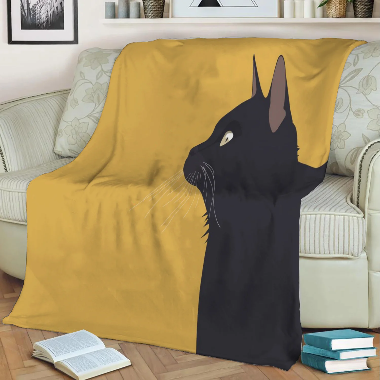 

Фланелевое Одеяло Berlioz с 3D принтом, сохраняющее тепло диван, детское одеяло, домашний декор, текстиль, подарок для семьи мечты