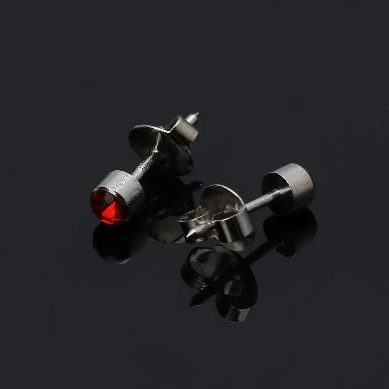 Гипоаллергенные серьги-гвоздики для Пирсинга Ушей из нержавеющей стали с