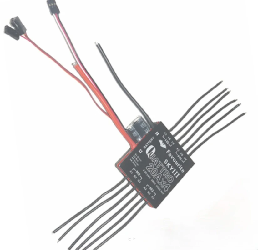 

Бесщеточный ESC для FVT SKY 20AX4 LittleBee 4 в 1 ESC 5 В/3 А