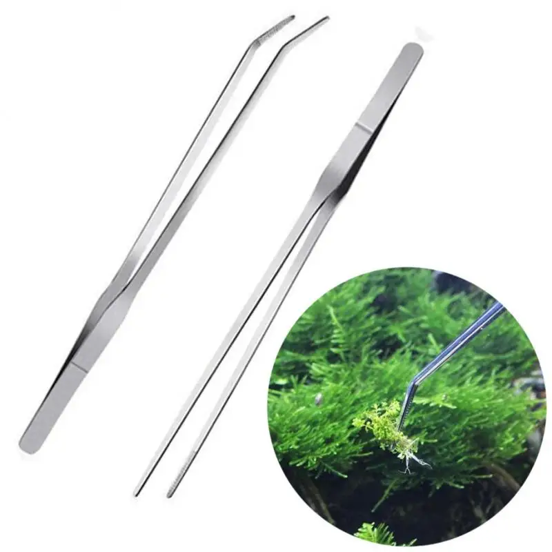 

35 шт., щипцы для чистки аквариума, из нержавеющей стали