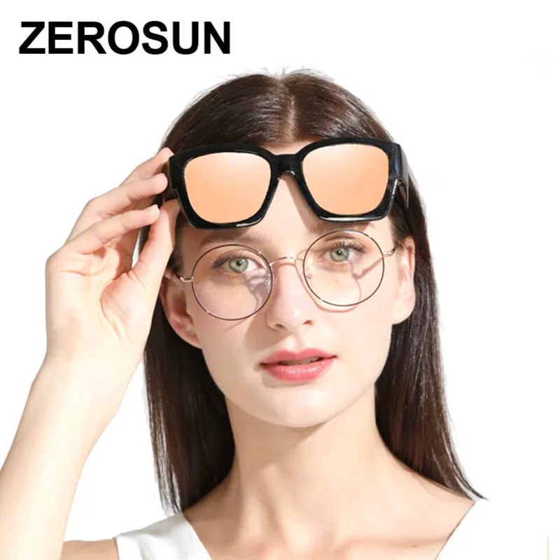 Zerosun поляризационные солнцезащитные очки для мужчин и женщин вождения подходят