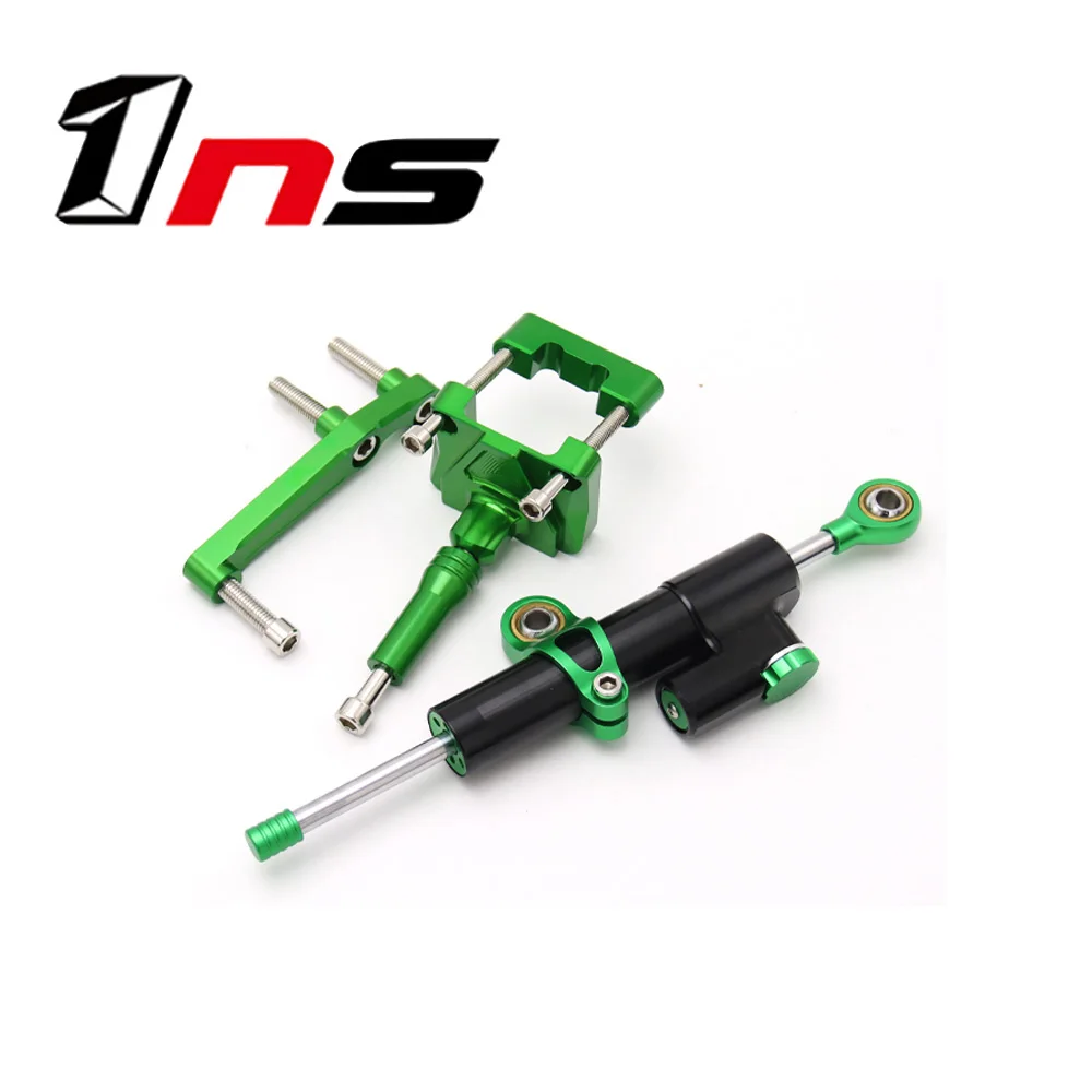 

Аксессуары для мотоциклов Новинка стабилизатор рулевого демпфера и Кронштейн подходит для KAWASAKI NINJA250R EX250 2008 2009 2010 2011 2012