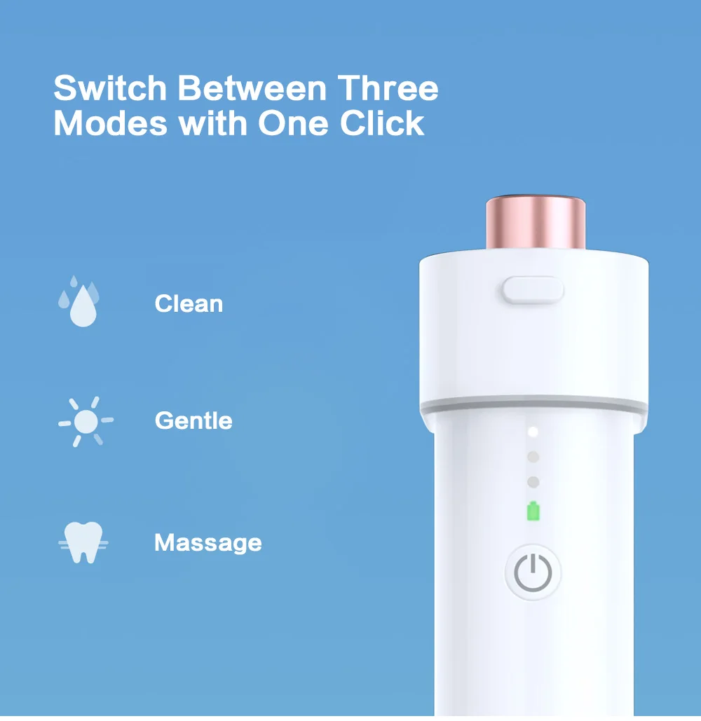 DR.BEI портативный ирригатор полости рта воды Flosser USB Перезаряжаемый очиститель