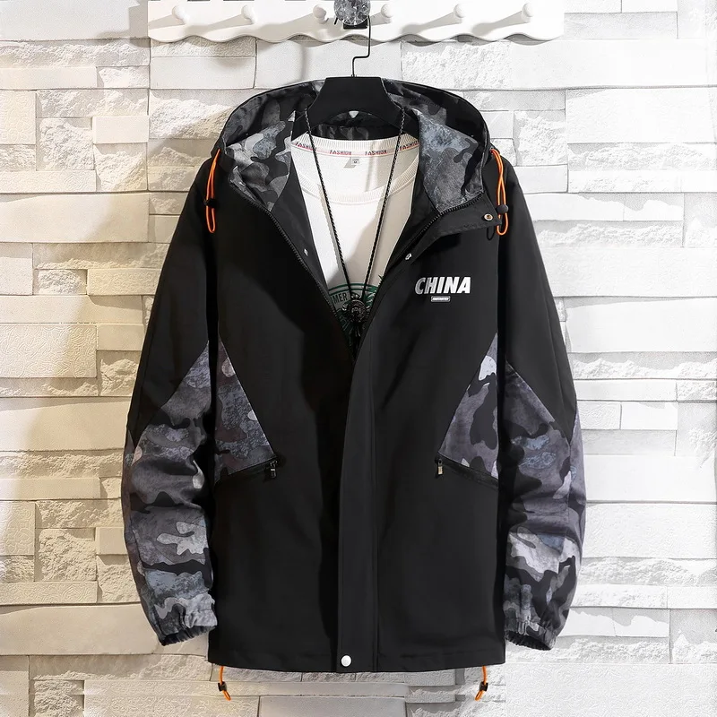 

Spring Autumn Jacket Mens Jackets for Men Jacket Men Jacket Male 2021 Men Trendy Jackets Men High Street Casual Cargo Jackets