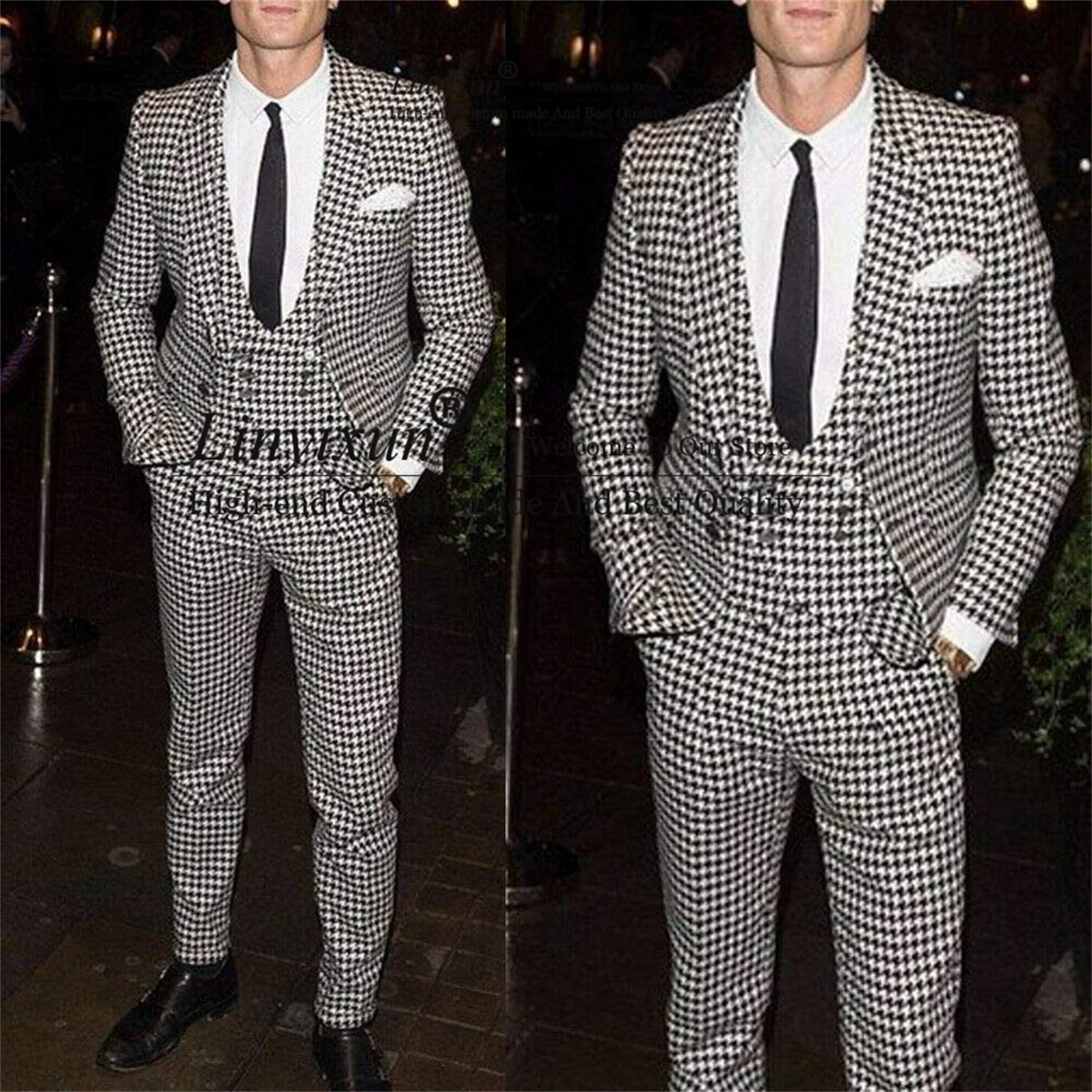 

Повседневные твидовые шерстяные мужские костюмы, облегающий красивый блейзер для выпускного вечера, мужской блейзер