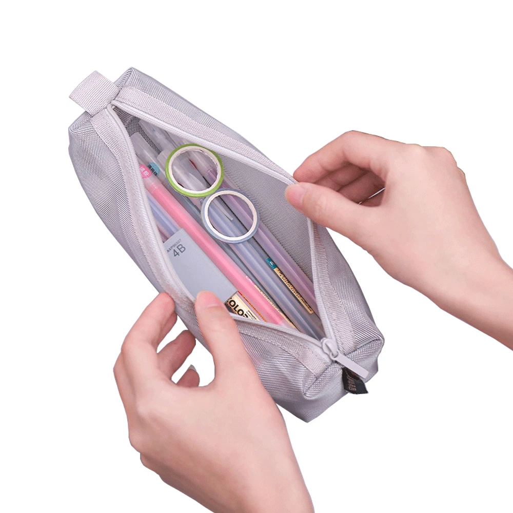 Креативный чехол для карандашей простой дизайн стильные сумки на молнии