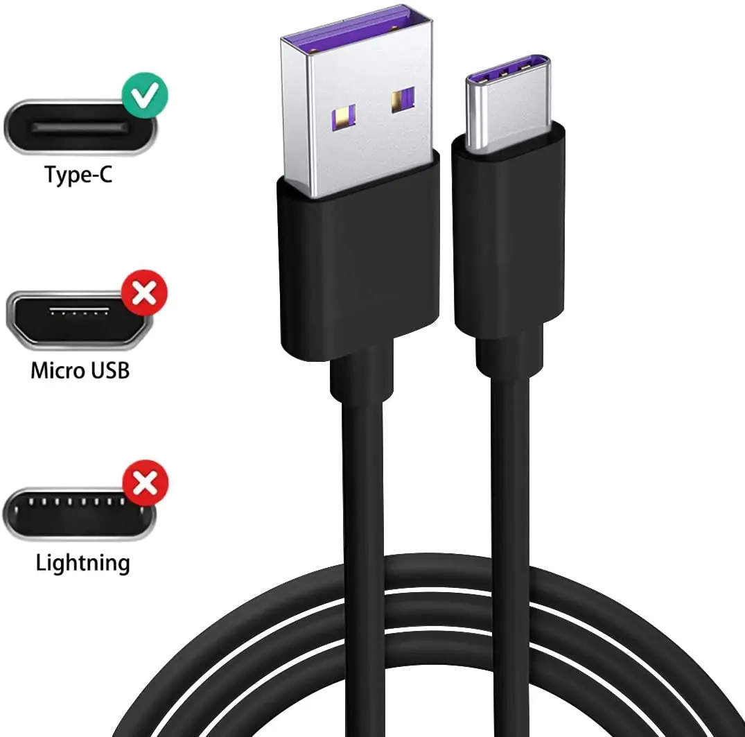 USB Type C Fast Power Charger Charging Cable Cord Compatible with for JBL Charge 4 Flip 5 Pulse JBLCHARGE4BLKAM |