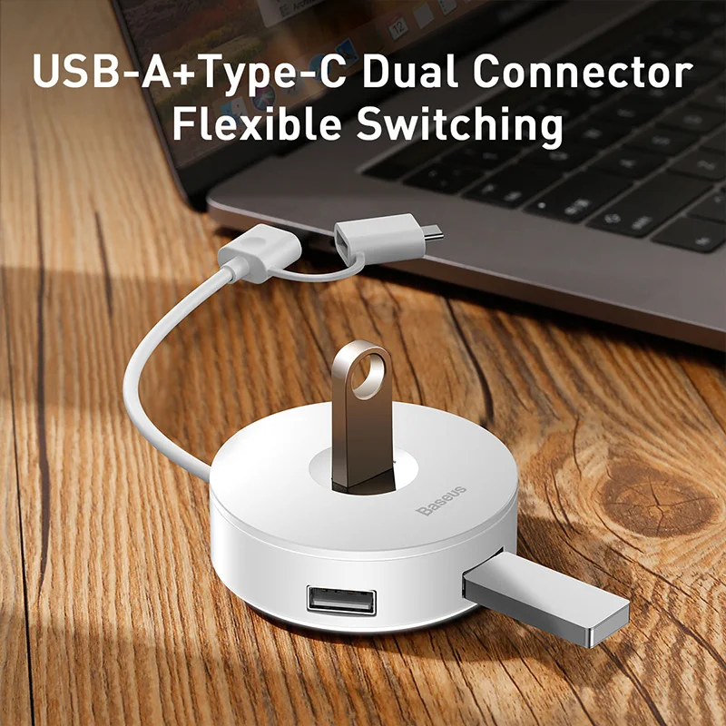 Baseus usb-хаб USB 3 0 C концентратор для MacBook Pro внешний Type 2 адаптер с Micro компьютера