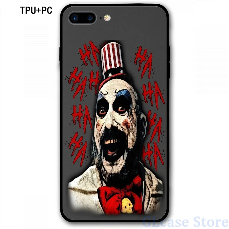 Чехол для телефона Captain Spaulding(3) iPhone 12 Pro 11 X XR XS Max 8 7 6 6s Plus 5s мягкая стеклянная задняя